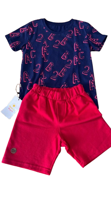 Conjunto estampa tam 10